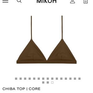 Mikoh Chiba top size small kombu
